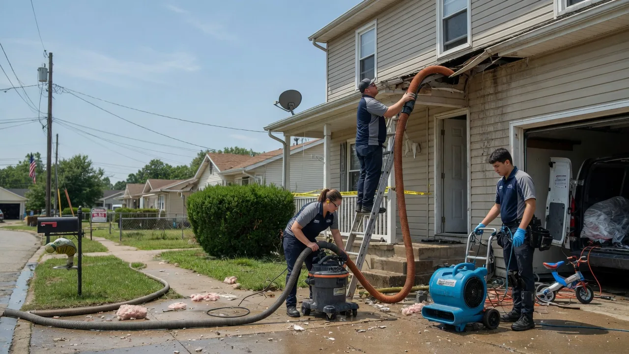 Water Damage Restoration in Sesser, IL near me